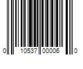 Barcode Image for UPC code 010537000060