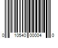 Barcode Image for UPC code 010540000040