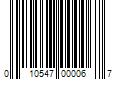 Barcode Image for UPC code 010547000067