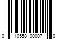 Barcode Image for UPC code 010558000070