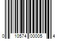 Barcode Image for UPC code 010574000054