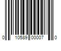 Barcode Image for UPC code 010589000070