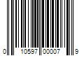 Barcode Image for UPC code 010597000079