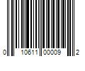 Barcode Image for UPC code 010611000092