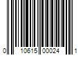 Barcode Image for UPC code 010615000241