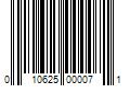 Barcode Image for UPC code 010625000071