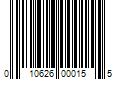 Barcode Image for UPC code 010626000155