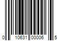 Barcode Image for UPC code 010631000065