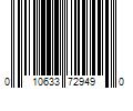 Barcode Image for UPC code 010633729490