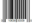 Barcode Image for UPC code 010639000098