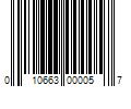 Barcode Image for UPC code 010663000057