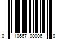 Barcode Image for UPC code 010667000060