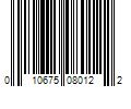 Barcode Image for UPC code 010675080122