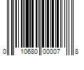 Barcode Image for UPC code 010680000078