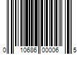 Barcode Image for UPC code 010686000065