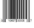 Barcode Image for UPC code 010687000057