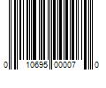 Barcode Image for UPC code 010695000070