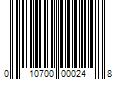 Barcode Image for UPC code 010700000248