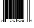 Barcode Image for UPC code 010700000286