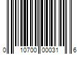 Barcode Image for UPC code 010700000316