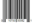 Barcode Image for UPC code 010700000521