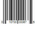 Barcode Image for UPC code 010700000675