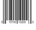 Barcode Image for UPC code 010700102003