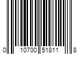 Barcode Image for UPC code 010700518118