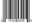 Barcode Image for UPC code 010700530059