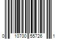 Barcode Image for UPC code 010700557261