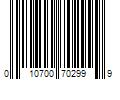 Barcode Image for UPC code 010700702999