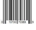 Barcode Image for UPC code 010700703699