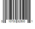 Barcode Image for UPC code 010700825001