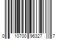 Barcode Image for UPC code 010700963277