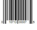 Barcode Image for UPC code 010713000075