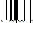 Barcode Image for UPC code 010717000057