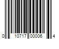 Barcode Image for UPC code 010717000064