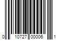 Barcode Image for UPC code 010727000061