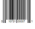 Barcode Image for UPC code 010731000071