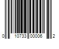 Barcode Image for UPC code 010733000062