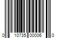 Barcode Image for UPC code 010735000060