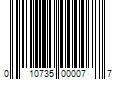 Barcode Image for UPC code 010735000077