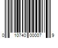 Barcode Image for UPC code 010740000079