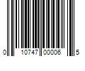 Barcode Image for UPC code 010747000065