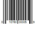 Barcode Image for UPC code 010760000059