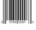 Barcode Image for UPC code 010760000073