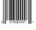 Barcode Image for UPC code 010762000071