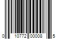 Barcode Image for UPC code 010772000085. Product Name: 