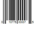 Barcode Image for UPC code 010775000075