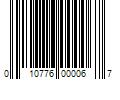 Barcode Image for UPC code 010776000067